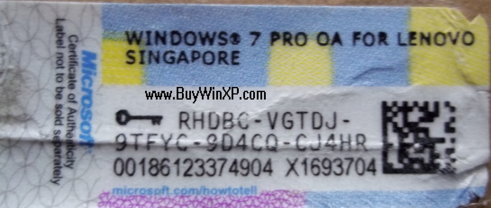 Lenovo Windows 7 Professional Serial Key
